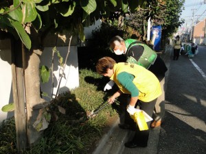 クリーン大作戦　清掃中